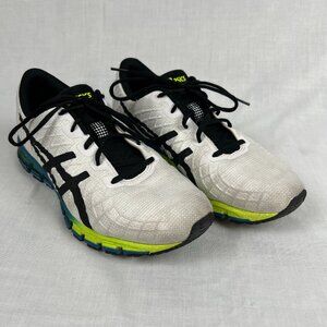 Asics Mens Gel Quantum 180 1021A104 White Running Shoes Sneakers Sz 9. Pre-owned